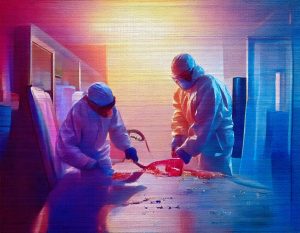 clean up biohazard in home