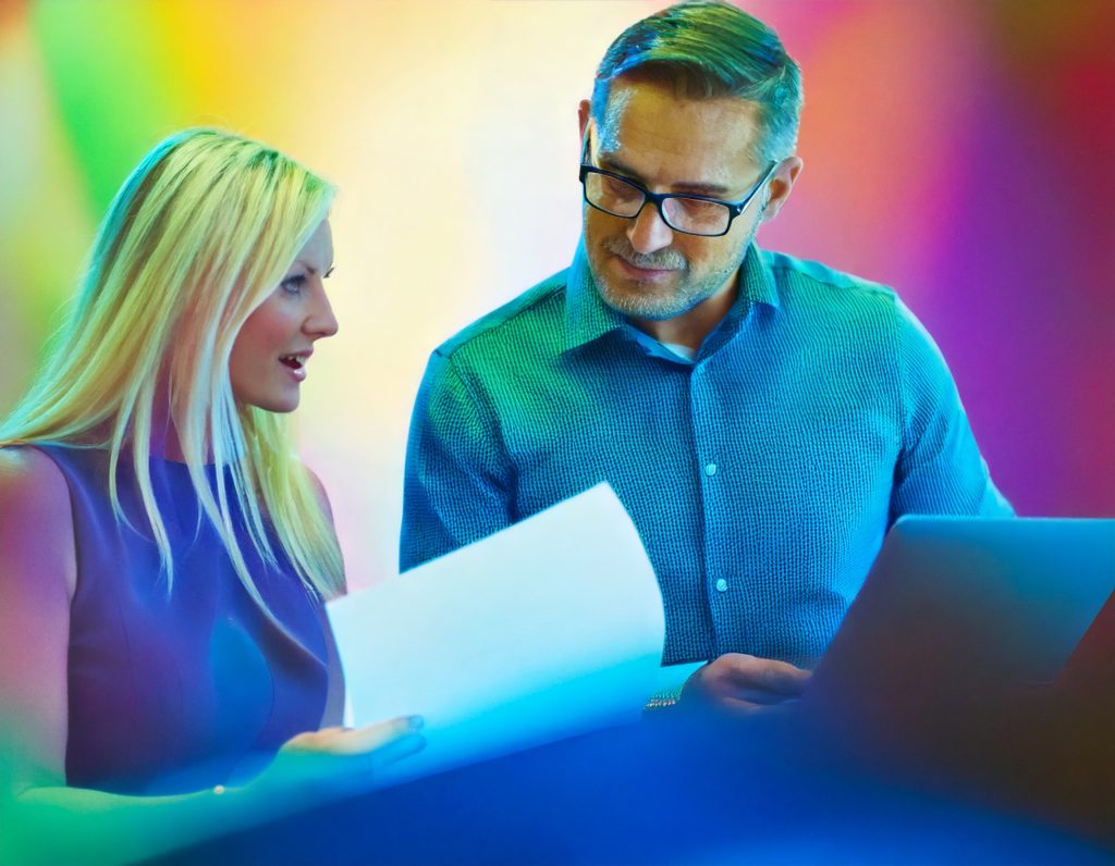 Firefly frustrated couple looking at insurance papers 91140