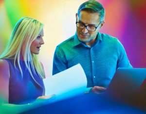 Firefly frustrated couple looking at insurance papers 91140