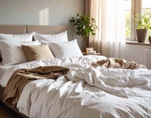 Firefly bed with messy sheets 367022