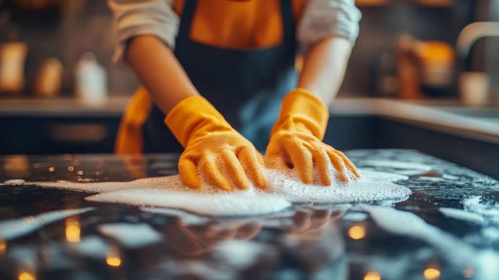 deep cleaning home for value